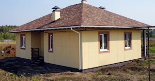 Одноэтажный дом из панелей под ключ в Переславле-Залесском - Строй-Прс от 133666 рублей